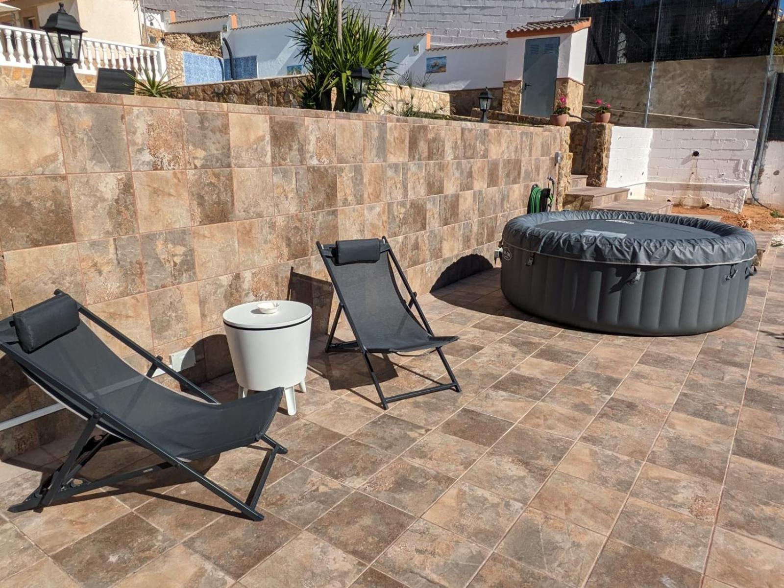 Villa Buen Estar, Piscina, Barbacoa, Jacuzzi En Valencia Turís Exterior foto